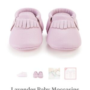 Charming Pink Moccasins for Kids
